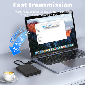 Xách tay 2.5 inch <span class=keywords><strong>Sata</strong></span> đĩa cứng bao vây UASP giao thức USB 3.0 bên ngoài SSD/HDD trường hợp - Product Image 2