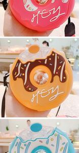 Botella de Agua Creativa para Niños, de Plástico, con Forma de Donut, Diseño de Dibujos Animados, para la Escuela - Product Image 5