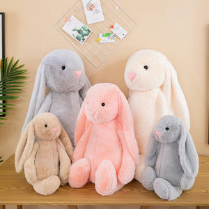 Boneco de Pelúcia Coelho de Orelhas Longas, Boneca Bonnie, Almofada Decorativa, Presente de Casamento, Atacado - Product Image 1