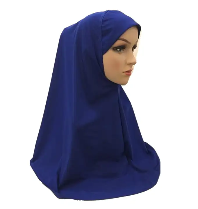 ヒジャーブ伝統的なイスラム教徒の女性ロングヒジャーブ人気アミラヒジャーブ
