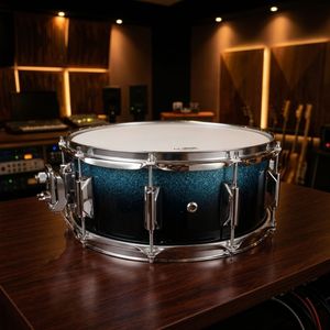 Venta al por mayor de fábrica: Tambor Sanre con alambre, aro metálico de una sola pieza, 14"X5.5", tambores profesionales para banda de marcha escolar - Product Image 1