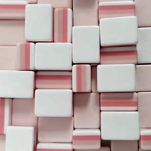 Set Completo di Mahjong Americano in Acrilico Rosa a 4 Strati con 160 Tessere, Gioco di Lusso per Adulti - Product Image 3