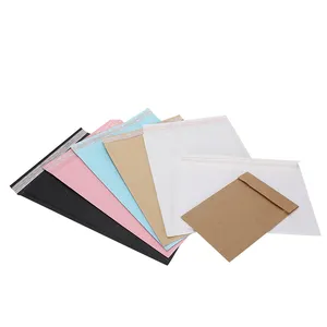 Sobres acolchados de papel autoadhesivos, sobres de panal con logotipo personalizado, bolsas de correo, sobres acolchados con panal