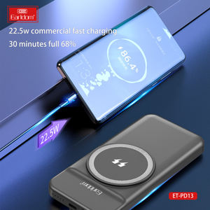Earldom 10000mAh Banco de energía de carga rápida 15W Carga rápida Inalámbrica 15W Powerbanks Cargador de teléfono móvil - Product Image 5