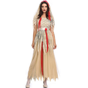 Precio de fábrica Halloween <span class=keywords><strong>cadáver</strong></span> novia disfraces mujeres adultos Zombie Halloween ropa bruja Halloween vestido - Product Image 4