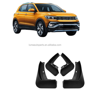 Accessori Auto LUMA, Parti Esterne in Plastica, Paraspruzzi, Parafanghi per Volkswagen VW <span class=keywords><strong>T</strong></span>-<span class=keywords><strong>Cross</strong></span> 2019 2020 - Product Image 5