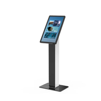Terminal de caisse en libre-service interactif tactile intérieur de 21.5 pouces Fonctions personnalisées Kiosque de paiement intérieur