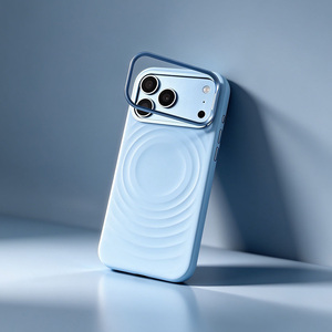 เคสโทรศัพท์ซิลิโคนเหลวแบบแม่เหล็ก S131 สำหรับ iPhone 17 18 Pro Max พร้อมที่ยึดกล้องโลหะ - Product Image 2