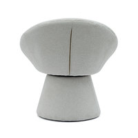 Chaise de salle à manger rotative italienne simple et élégante d'approvisionnement d'usine fauteuil de base ronde chaise de loisirs pour salon hôtel