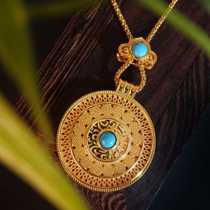 FANYA FYXL1260 Women's Unisex Double-Sided Gold Plated <b>Copper</b> Alloy Necklace Cubic Zirconia Box <b>Chain</b> Pendant Europe America - Product Image 2