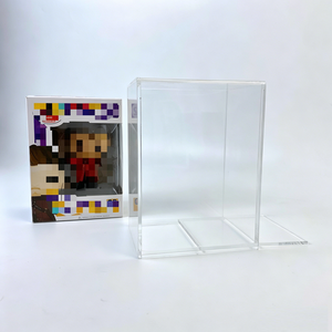 Wholesale Factory Direct Stackable Anti UV 4 Inch <b>Acrylic</b> Case for TCG Collectible Toy Showcase - Product Image 3