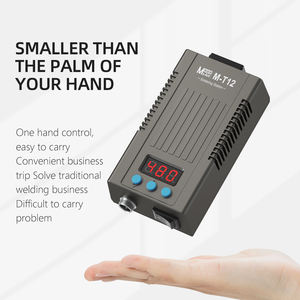 حامل لحام ذكي محمول <span class=keywords><strong>M</strong></span>-T12 لإصلاح اللوحات الأم للهواتف المحمولة ومحطة لحام PCB مع أدوات رأس قلم حراري - Product Image 3