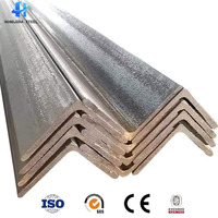 Acier cornière noir Q235B / Acier cornière en acier au carbone laminé à chaud 50*50*5, cornière égale pour la construction de structures en acier