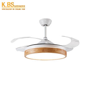 Ventiladores De Techo Baratos Ventiladores De Techo Retráctiles De 42 Pulgadas Para Interiores Y Exteriores Con Luces Y Control Remoto - Product Image 1