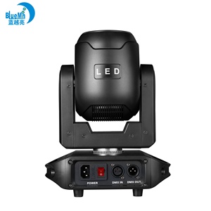 Luz Móvil de Cabeza con Efecto de Arcoíris, Luz de Escenario Multicolor de 80w, Luminarias de Escenario - Product Image 5