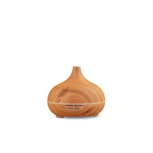 Aromatherapy <b>Diffuser</b> Wood Grain Design <b>Ultrasonic</b> Essential Oil Humidifier For Home Office Relaxation - Product Image 1