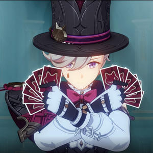 เกม genshin impact lyney <span class=keywords><strong>lynette</strong></span> ไพ่โป๊กเกอร์วิเศษสำหรับคอสเพลย์เป็นของขวัญส่งเสริมการขาย - Product Image 2