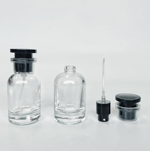 Dispenser <span class=keywords><strong>di</strong></span> Profumo in <span class=keywords><strong>Vetro</strong></span> Portatile <span class=keywords><strong>di</strong></span> Alta Qualità 30ml 50ml 100ml, Flacone Ricaricabile con Erogatore a Pompa <span class=keywords><strong>e</strong></span> Tappo Cilindrico Colorato - Product Image 5