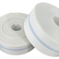Tuyau plat tissé en PE de 4 pouces, 100 m, qualité supérieure, résistant aux UV, pour irrigation agricole et pompage, certifié ISO et CE