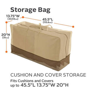 Waterproof and Dustproof <b>Outdoor</b> Furniture <b>Cushion</b> Storage Bag for Home <b>Cover</b> Storage - Product Image 4