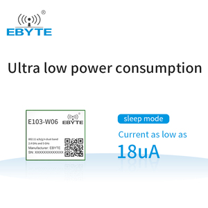 Module Wi-Fi sans fil double bande Ebyte ODM E103-W06 18dBm haute performance avec processeur ARM Cortex-M4 18dBm 2.4GHz/5GHz et puce CC3235S - Product Image 5