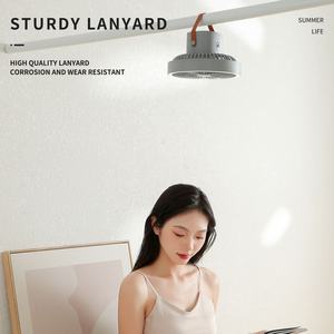 Inclinaison réglable oscillant petit ventilateur de refroidissement à air en plastique RV mural pour voiture salle de bain cuisine ventilateur d'angle télécommandé - Product Image 3