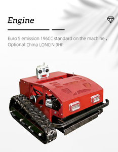 Tondeuse à gazon robotisée hybride industrielle économique avec télécommande - Product Image 1