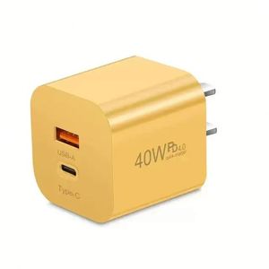 PD20W 40W Fast Charging Travel <b>Adapter</b> <b>Type</b> <b>C</b> PD Charger 40W US EU Mobile Phone Wall Charger for IPhone/Samsung/Huawei/Xiaomi - Product Image 3