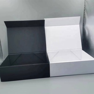 定制标志印刷耐用纸板磁性豪华折叠礼品盒包装盒 - Product Image 6