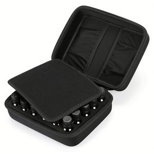 Vente en gros de porte-huiles essentielles en cuir Eva personnalisé avec logo, 3 ml, 5 ml, pour voyager, stockage et transport d'huiles essentielles, capacité de 30 huiles - Product Image 3