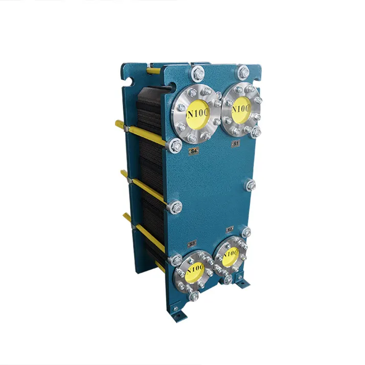 Permutador de calor água do mar Placa permutador SS304 / SS316L / Ti material