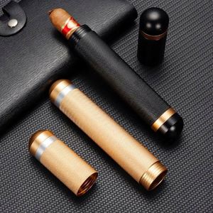 Tubo de Aluminio Portátil para Cigarros, Contenedor Hermético para Almacenamiento de Cigarros, Accesorios para Fumar - Product Image 6