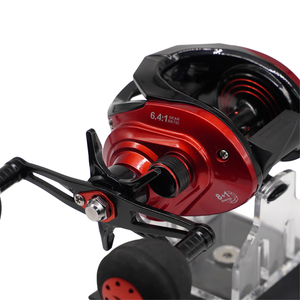 Moulinet <span class=keywords><strong>de</strong></span> pêche à l'appât en aluminium Hi-Q avec rapport <span class=keywords><strong>de</strong></span> transmission 6.4:1, 6+1 roulements blindés pour la pêche quotidienne en eau salée et en lac - Product Image 6