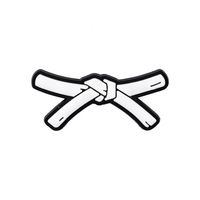 Breloques pour chaussures de karaté en gros, nouvelle arrivée, accessoires pour chaussures, logo personnalisé en PVC, breloques pour chaussures