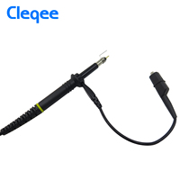 Sonde haute fréquence avec kit d'accessoires, oscilloscope 500 MHz, sonde de test, clip de sonde, BNC P6500 10X, sonde passive noire pour oscilloscope