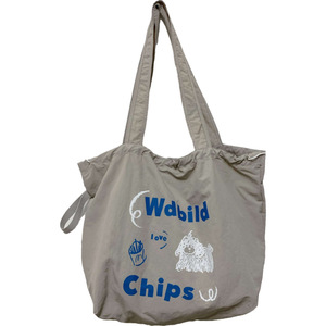 Sac fourre-tout en toile de coton réutilisable esthétique coréen personnalisé pour les femmes Pliage durable écologique pour l'épicerie de plage en plein air - Product Image 5