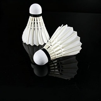 Volant de badminton en plumes d'oie de qualité supérieure A+, tête en liège à 2 couches, qualité professionnelle pour les matchs - Fabricant direct OEM/ODM