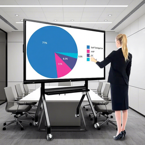 Pantalla Interactiva 4K de 65 Pulgadas con Sistema Android 13, Pizarra Digital Multitáctil para Reuniones de Oficina - Product Image 1