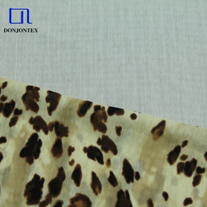 Cao cấp Cảm ứng mềm mại chống nhăn hai lớp chất lượng in <span class=keywords><strong>Crepe</strong></span> voan vải với Poly 100% - Product Image 6