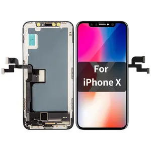 شاشة الهاتف المحمول لهاتف iphone x شاشة بديلة lcd الأصلية لهاتف iphone x lcd oled