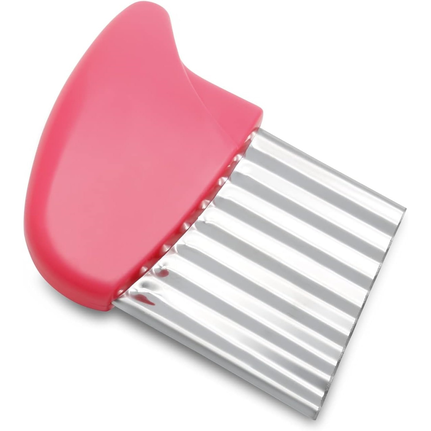 Pink-tipped potato cut