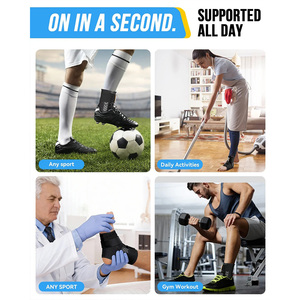 Soporte <span class=keywords><strong>de</strong></span> <span class=keywords><strong>Tobillo</strong></span> para Alivio del Dolor, Venda <span class=keywords><strong>de</strong></span> Compresión Protectora para Esguinces, <span class=keywords><strong>Estabilizador</strong></span> para Recuperación Deportiva y Uso Diario - Product Image 6