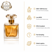 Perfume Personalizado de Fábrica Directo, Eau de Toilette en Spray de 50ml y 100ml, Caja de Regalo con Fragancia Personalizada, OEM ODM