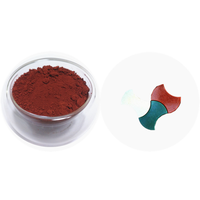 Poudre de couleur oxyde de fer rouge, pigment pour la brique, 130g