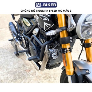 Barra Anticaídas para Speed 400 Modelo 3, Acero Inoxidable Resistente, Capacidad de Carga de 4000 kg, TRIUPH SPEED400, Triumph Speed 400 Modelo 3 - Product Image 4