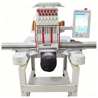 Machine à broder automatique informatisée multifonctionnelle à tête unique 9 aiguilles pour serviettes, chaussettes et chaussures