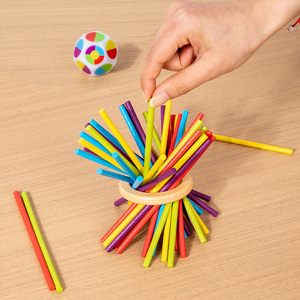 Giocattoli Educativi per Bambini, Gioco in Legno Tre in Uno, Puzzle per la Cognizione dei Colori, Gioco da Tavolo Interattivo Genitore-Figlio, Regalo - Product Image 5