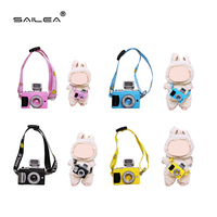 Meilleures ventes SAILEA Labu Doll Mini Camera Accessoires Réalistes 15-17cm Décoratifs Durables en Plastique Logo Personnalisable Modèle 001