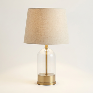Modern Farmhouse Signature Design DIA 30 cm X 50 cm H Seed <b>Glass</b> Table Lamp Elegant <b>Desk</b> Lamp - Product Image 6