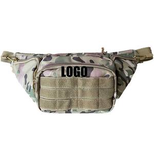 멀티 포켓 전술 피트니스 허벅지 가방 대용량 가슴 가방 남자 야외 스포츠 러너 조깅을위한 스포츠 지갑 패니 패킷 - Product Image 6